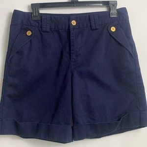 LAUREN Ralph Lauren navy cotton shorts